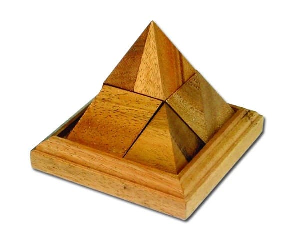פרמידה 9 חלקים - משחקי חשיבה מעץ