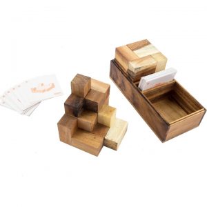 קובית סומו כפולה - משחקי חשיבה מעץ